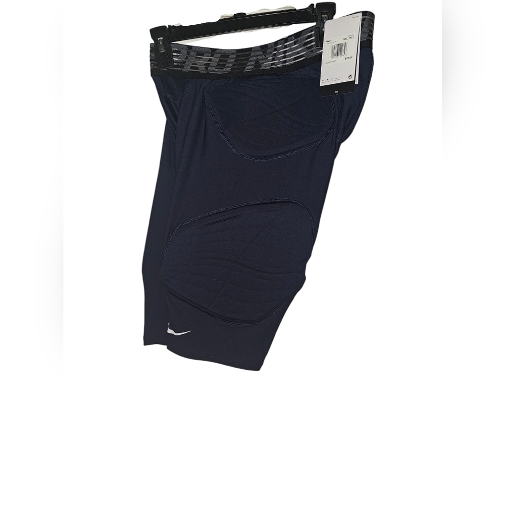 Nike Pro Hyperstrong 5-Pad Basketball Shorts Size XXL-Tall Navy Blue BQ2725-419